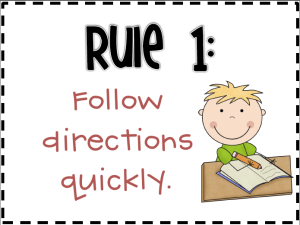 directions